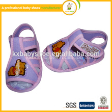 2015Cheap Porzellan Großhandel flache schöne Häkelarbeit Kinder Baby Sandalen Schuhe todder Schuhe